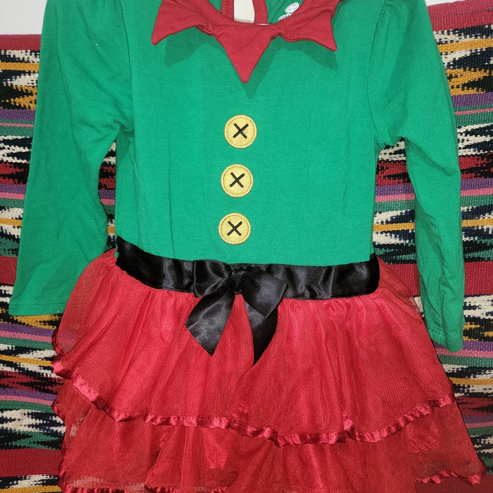 Koala Kids Festive Green and Red Costume